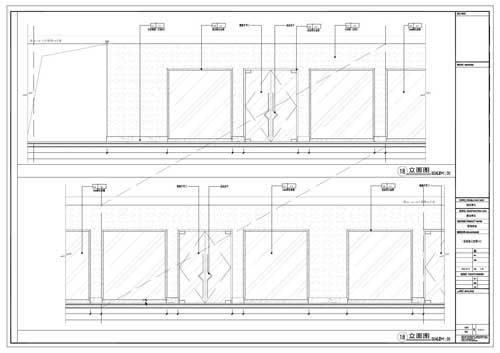 商場深化設計施工圖一層立面圖18