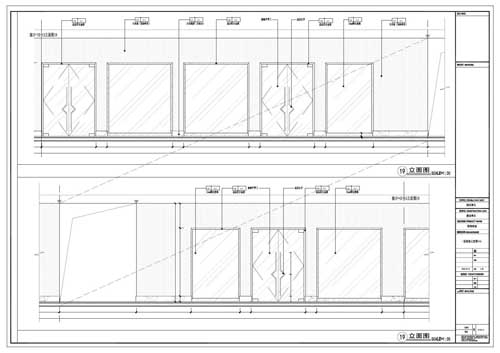 商場深化設計施工圖一層立面圖19