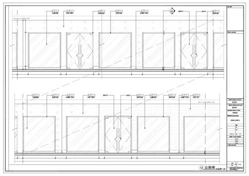 商場深化設計施工圖一層立面圖12