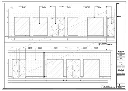 商場深化設計施工圖一層立面圖57