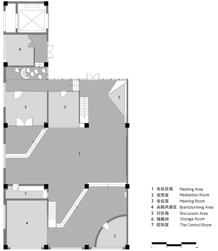 創想實驗室裝修設計平面圖